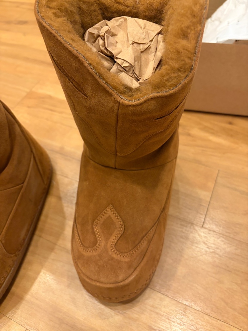 Free People “Cozy Cowboy Boots” Snow Boots ONE DAY ONKY EASTER PRICE DROP - Picture 9 of 15